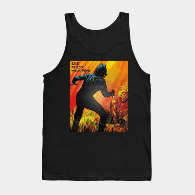 The Black Panther - Death Comes Silent (Unique Art) Tank Top by The Black Panther